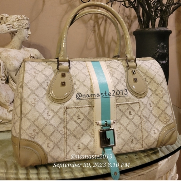 L.A.M.B. Gwen Stefani Shadow Mandeville Satchel Handbag Luxury Designer #528 - Picture 2 of 16